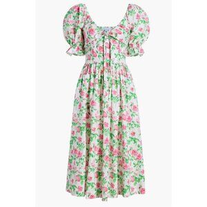 Hill House Ophelia Nap Dress in Pink Roses